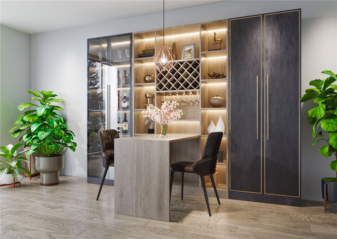 壁立青峰生態板-板材全屋定制案例